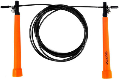 

COCKATOO Cable Jump Rope @Hipkoo Speed Skipping Rope(Multicolor, Length: 320 inch)