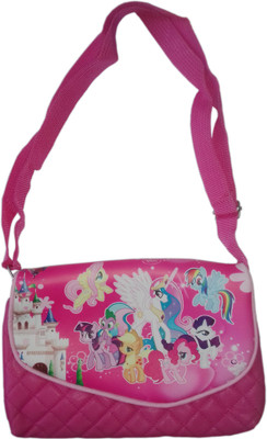 

kidoz kingdom Women Casual Pink Fabric Sling Bag