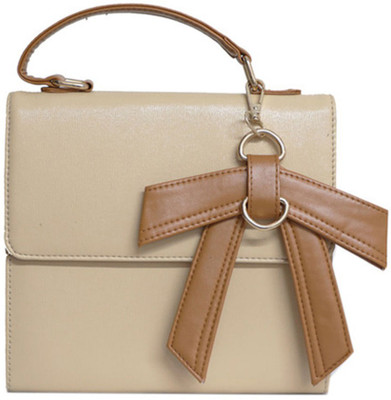 

Bagstopia Women Casual, Evening/Party, Formal Beige PU Sling Bag