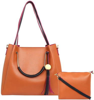 

Ayeshu Women Casual Tan Genuine Leather Sling Bag