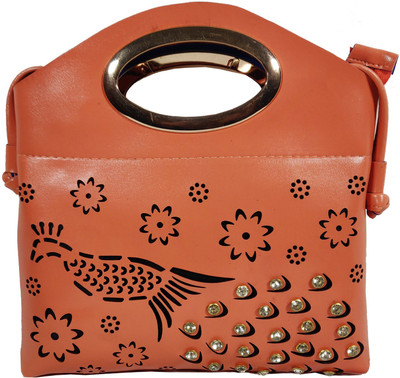 

Elitto Women Casual Brown PU Sling Bag