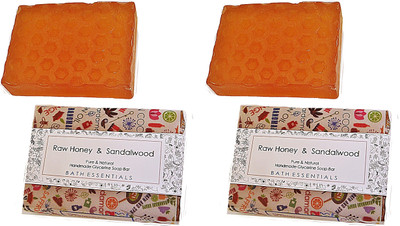 

Green Junction Raw Honey & Sandalwood Soap 140 Gms each ( 2 Soap )(280 g)