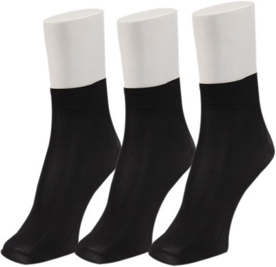 5% OFF on N2S Next2Skin Women Solid Ankle Length(Pack of 3) 5% OFF on N2S Next2Skin Women Solid Ankle Length(Pack of 3)