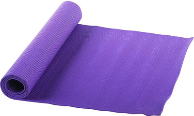 

QUINERGYS ™ Handcrafted Anti-Skid Health & Fitness Yoga Mat Purple 6 mm Yoga Mat, Smart purple