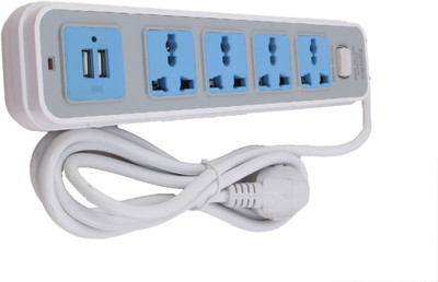 

Techgets tg119 4 Socket Surge Protector(White)
