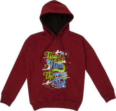kiddeo Full Sleeve Printed Boys Sweatshirt