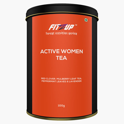 

FitZup Active Women Tea Peppermint, Lavender, Herbs Herbal Tea(100 g, Tin)