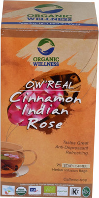 

Organic Wellness OW'Real Cinnamon Indian Rose Cinnamon Herbal Infusion Bags(25 Bags, Box)