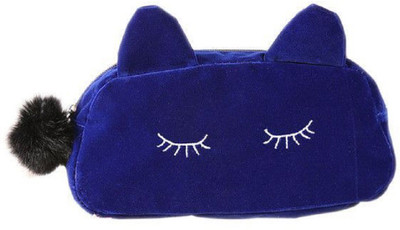 

JustChhapo Cosmetic Pouch(Blue)