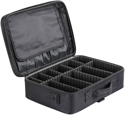 

Pride Star Professional to store cosmetics Vanity Box(Black)