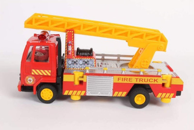 Fun Villa Fire Ladder Truck ( multi)(Multicolor)
