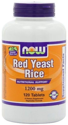

Now Foods Red Yeast Rice 1200 mg 120 Tablets(120 No)