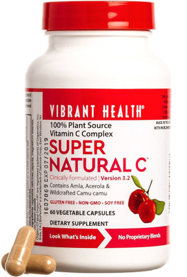 

Vibrant Health Super Natural C Version 3.1 60 Veggie Caps(60 No)