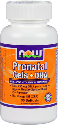 

Now Foods Prenatal Gels + DHA 90 Softgels(90 No)