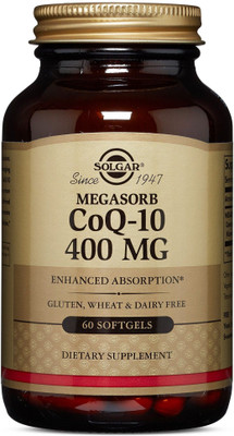

Solgar CoQ-10 (Coenzyme Q-10) 400 mg 60 Softgels(60 No)