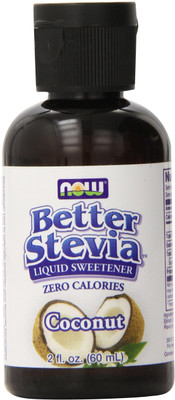

Now Foods BetterStevia Liquid Zero-Calorie Liquid Sweetener Coconut 2 fl oz (59 ml)(59 ml)