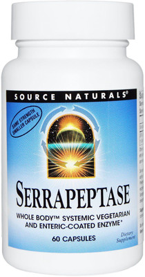 

Source Naturals Serrapeptase 60 Capsules(60 No)