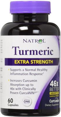 

Natrol Extra Strength Turmeric 60 Capsules(60 No)
