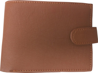 

HOTDEALZZ Men Tan Artificial Leather Wallet(3 Card Slots)