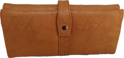 

Good Life Stuff Women Casual Brown Artificial Leather Wallet(10 Card Slots), Tan