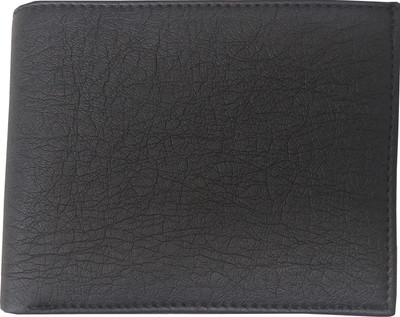 

HOTDEALZZ Men Black Artificial Leather Wallet(6 Card Slots)