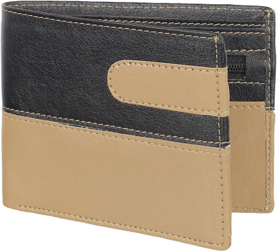 

SAMTROH Men Tan Artificial Leather Wallet(6 Card Slots), Multi color