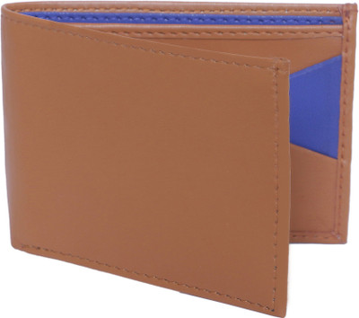 

Just Click Men Casual Tan Artificial Leather Wallet(7 Card Slots), Brown