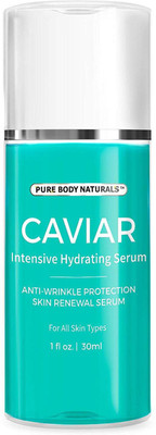 Pure Body Naturals Caviar Antioxidant Anti Aging Serum, 1 Fl. Oz.(30 ml)