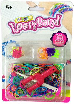 

Bestie Toys Colourful Loom Band small pack to enhance Creativity for Kids and Adult