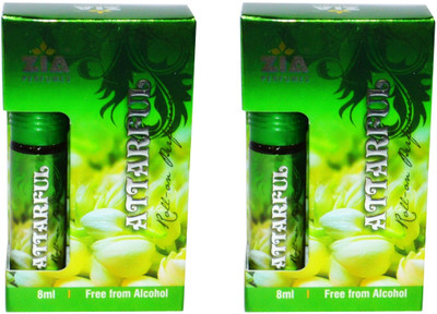 

Zia ATTARFUL ( PACK OF 2 )Special Malaysian Edition Floral Attar(Motia/Jasmin)
