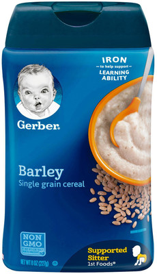 

Gerber Barley Cereal - 227g (8oz) (Pack of 3) Cereal(681 g, Pack of 3, 6)