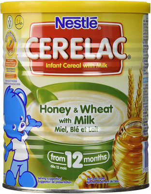 

Nestle Cerelac Honey & Wheat With Milk - 400g (Imported) Cereal(400 g, 6)