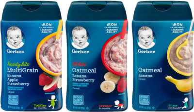 

Gerber Cereal Combo 227g (8oz) (Pack of 3) - Assorted Options 13 Cereal(681 g, Pack of 3, 6)