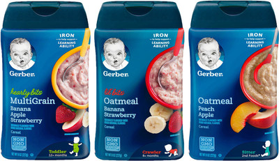 

Gerber Cereal Combo 227g (8oz) (Pack of 3) - Options 14 Cereal(681 g, Pack of 3, 6)