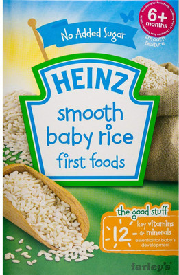 

Heinz Smooth Baby Rice First Foods - 100g Cereal(100 g, 6)