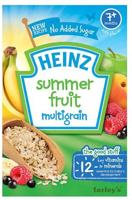 Heinz Summer Fruit Multigrain - 120g Cereal(120 g, 6)