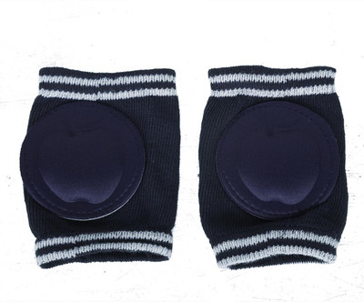

Cheeseling KIDS KNEE PAD Dark Blue Baby Knee Pads(SOLID)