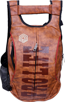

Pro Life PU Italian Leather 01 20 Backpack(Tan)