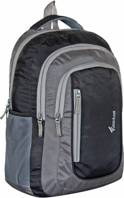 

Favria Beau Series 32 L Laptop Backpack(Black, Grey), Blkgrery
