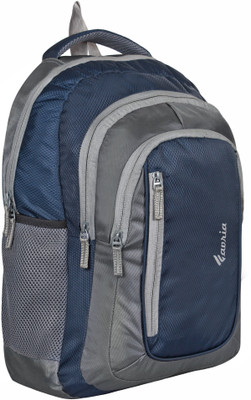 

Favria Beau Series 32 L Laptop Backpack(Blue, Grey), Grey;navy