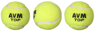 

AVM Top Tennis Ball(Pack of 3, Yellow)