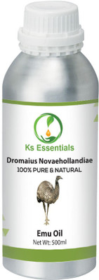 

Ks Essentials 100% Pure Emu Carrier Oil (Dromaius Novaehollandiae)(500 ml)