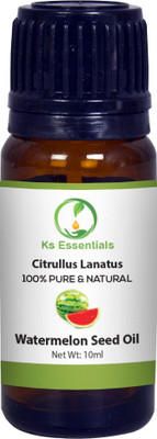 

Ks Essentials 100% Pure Watermelon Seed Oil (Citrullus lanatus) Natural Therapeutic Grade(10 ml)