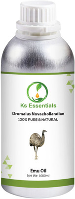 

Ks Essentials 100% Pure Emu Carrier Oil (Dromaius Novaehollandiae)(1000 ml)