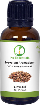 

Ks Essentials 100% Pure Clove Essential Oil Therapeutic Grade for Hair and Skin(30 ml)