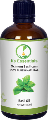 

Ks Essentials 100% Pure Basil Essential Oil (Ocimum Basilicum)(100 ml)