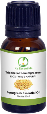

Ks Essentials 100% Pure Fenugreek (Methi) Essential Oil (Trigonella foenumgraecum) Therapeutic Grade(15 ml)