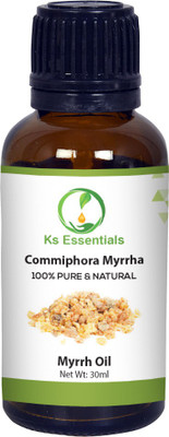 

Ks Essentials 100% Pure Myrrh Essential Oil Aromatherapy & Therapeutic Grade Oil For Skin Care & Hair Care(30 ml)