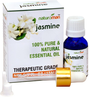 

Naturoman Jasmine Pure and Natural Essential Oil For Reducing Anxiety and Fighting Depression(15 ml)