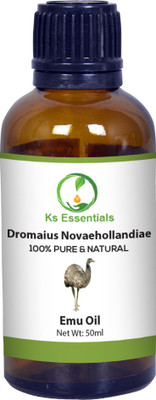 

Ks Essentials 100% Pure Emu Carrier Oil (Dromaius Novaehollandiae)(50 ml)